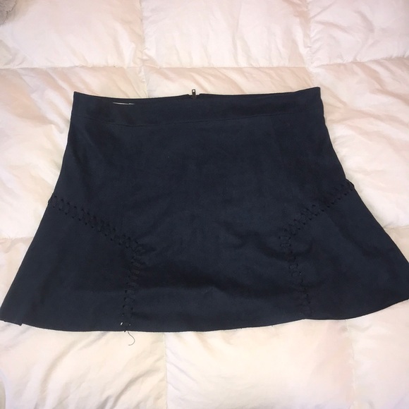 bishop + young NAVY Lily Side Stitch Skirt - Picture 4 of 4